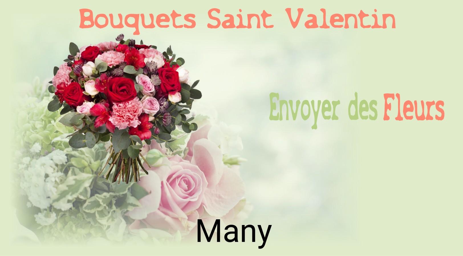 Roses de Saint-Valentin livrées à Many